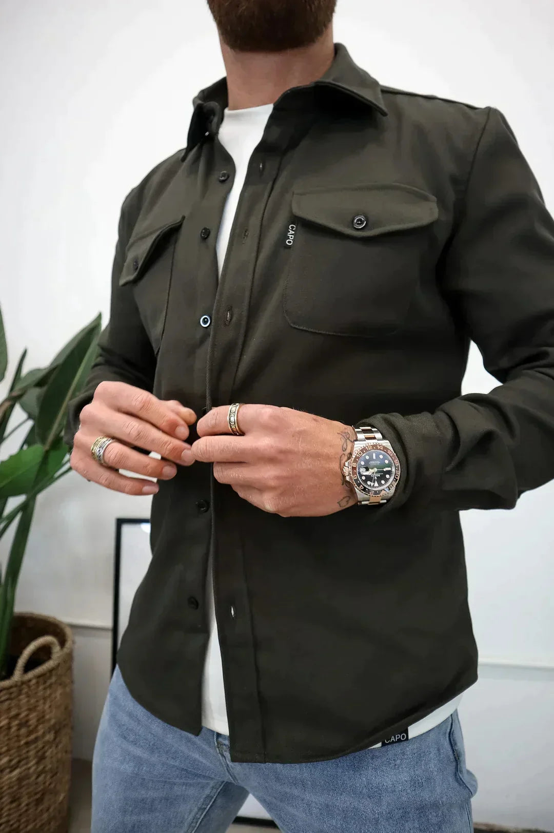 Drune | Premium Knopfleiste Jacke