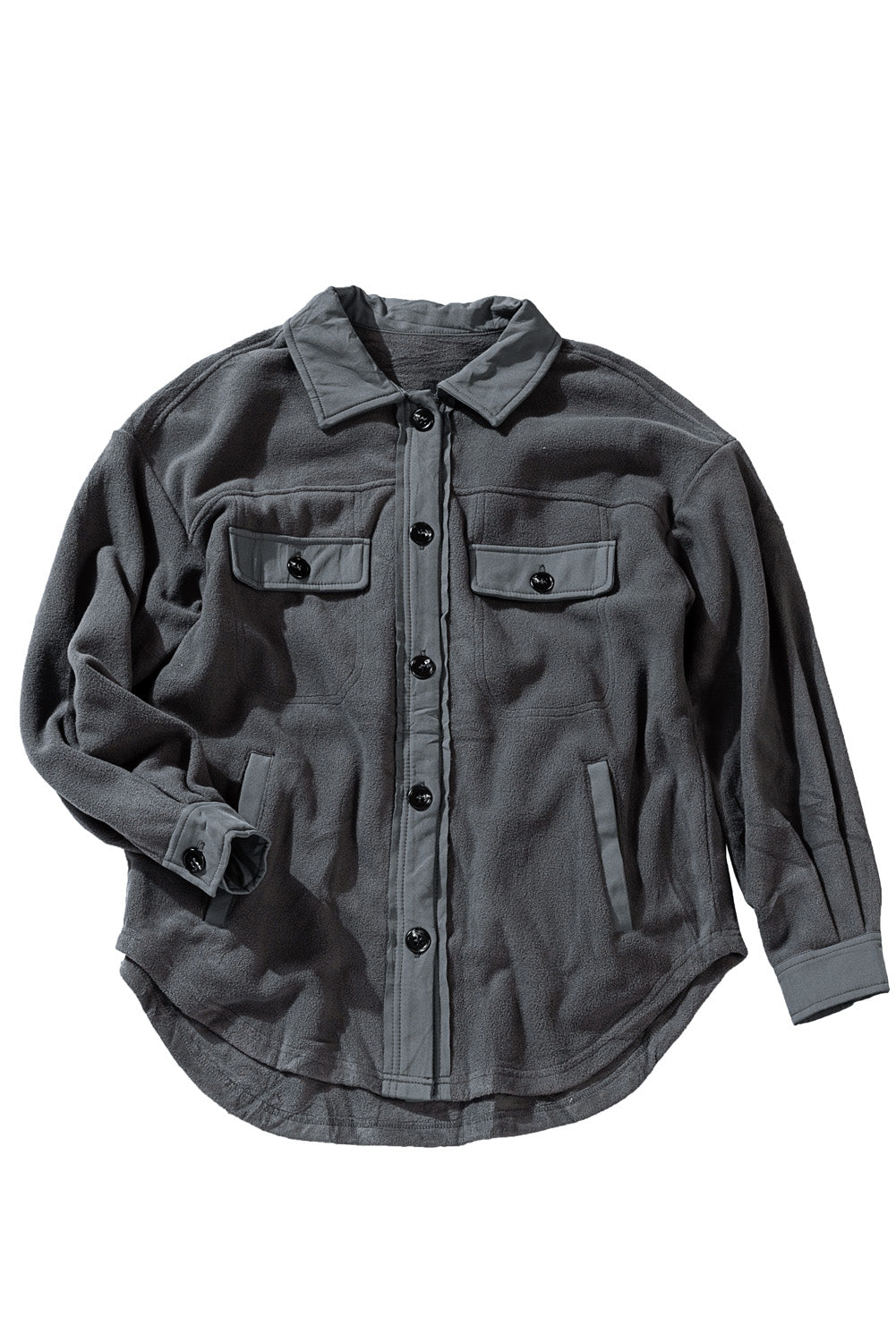 Drune | Casual Fleece Shirtjacke Weich und Warm Perfekt Für Den Alltag