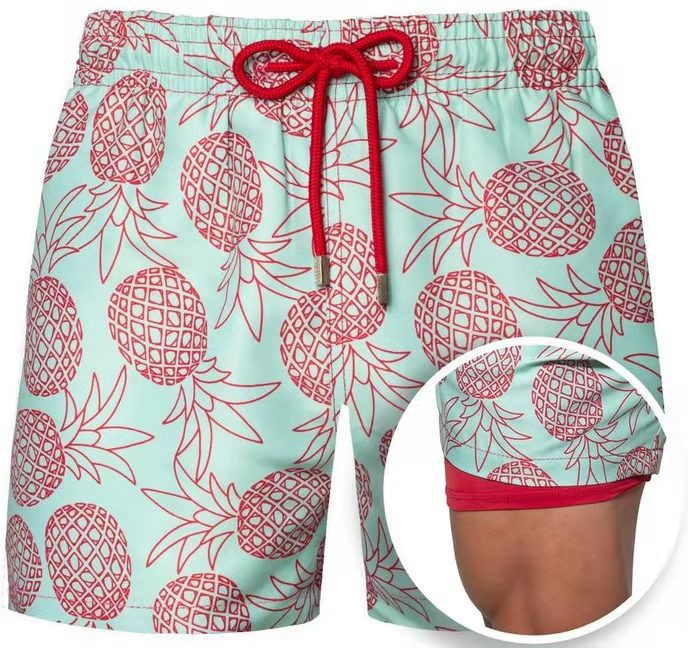 Drune | Doppellagige Strandshorts Für Herren