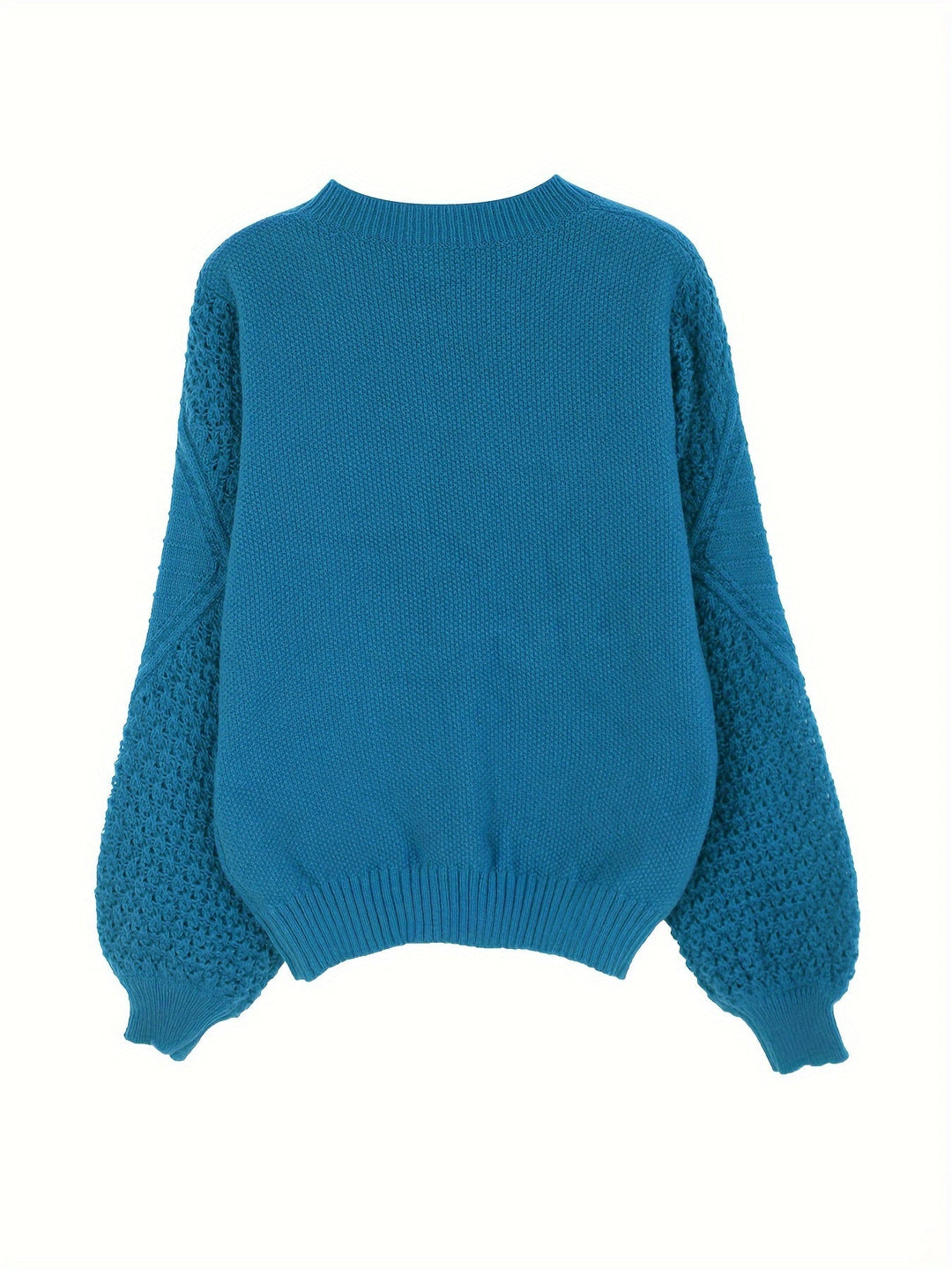 Drune | Strickpullover mit Strukturärmeln Acryl Warm und Bequem
