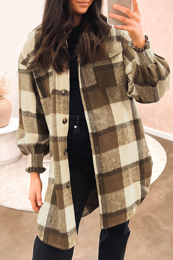 Drune | Karohemdjacke Baumwolle und Polyester Perfekt Zum Layering