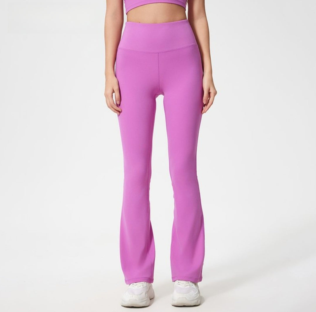 Drune | Hohe Taille nackt atmungsaktiv Yoga Sport Neun-Punkt-Hose