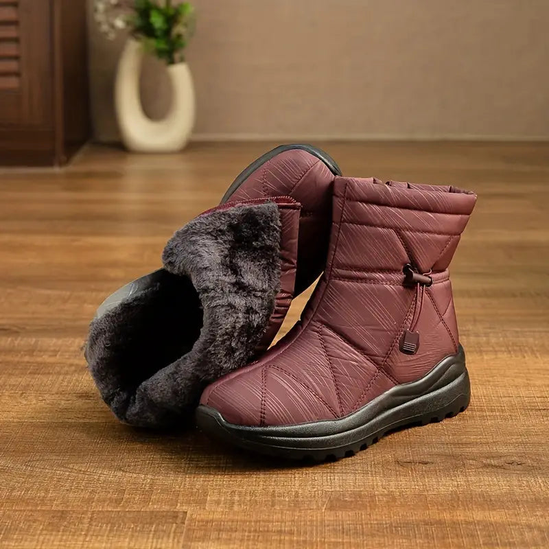 Drune | Fleecegefütterte Schneestiefel für Damen