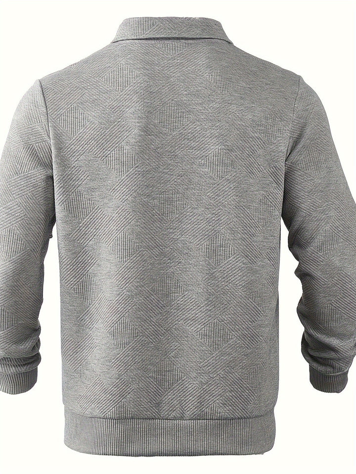 Drune | Sweatshirt mit Reißverschluss Weich und Bequem Perfekt Für Den Alltag