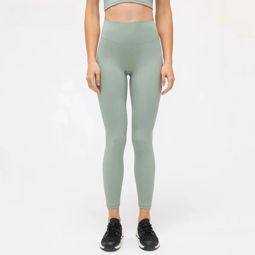 Drune | Hohe Taille Hüfte heben Yoga Sport neun-Punkt-Hose