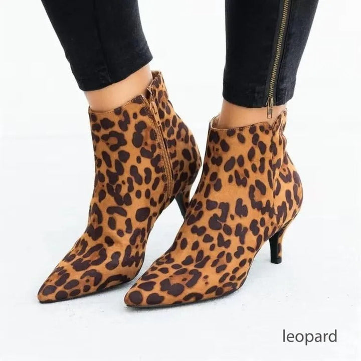 Drune | Damen Stiefeletten mit Absatz