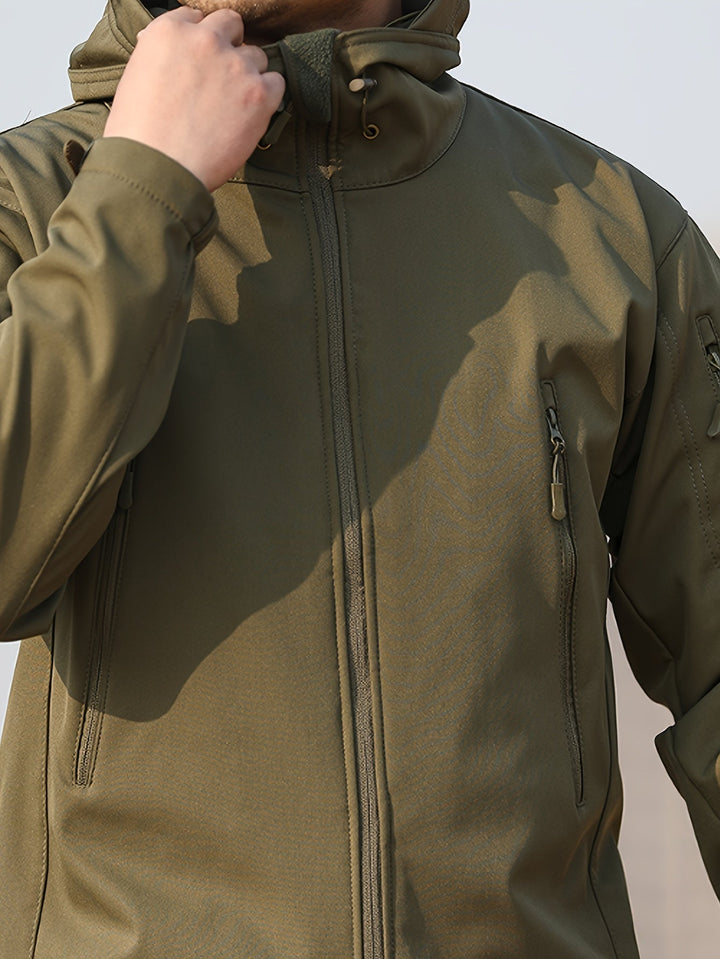 Drune | Softshelljacke Mit Kapuze Für Windige Tage