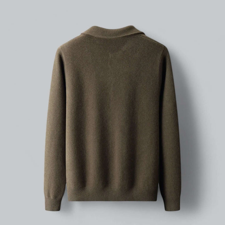 Drune | Herren Kaschmir-Mischung Cardigan Jacke