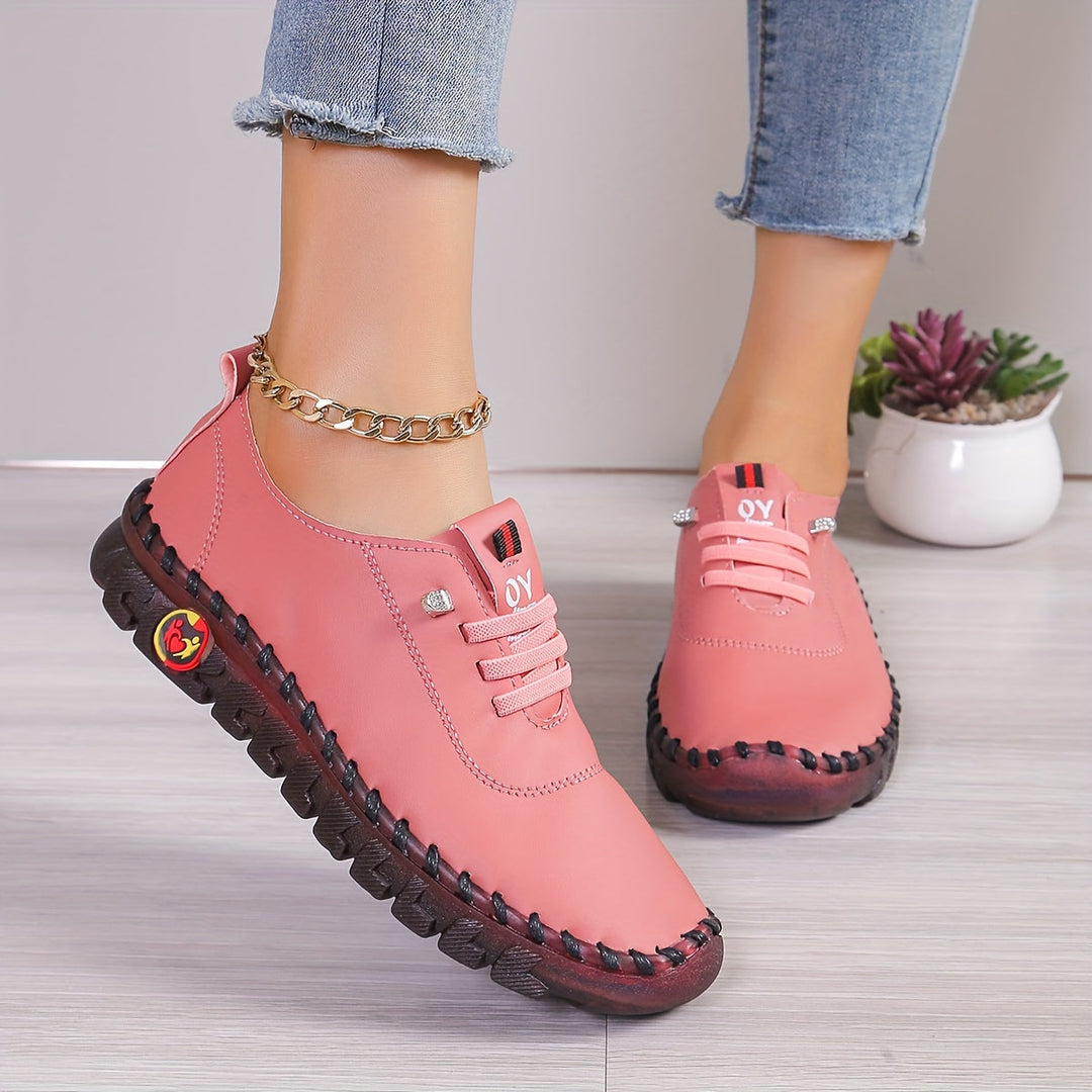 Drune | Bequeme Lederschuhe Mit Runder Spitze