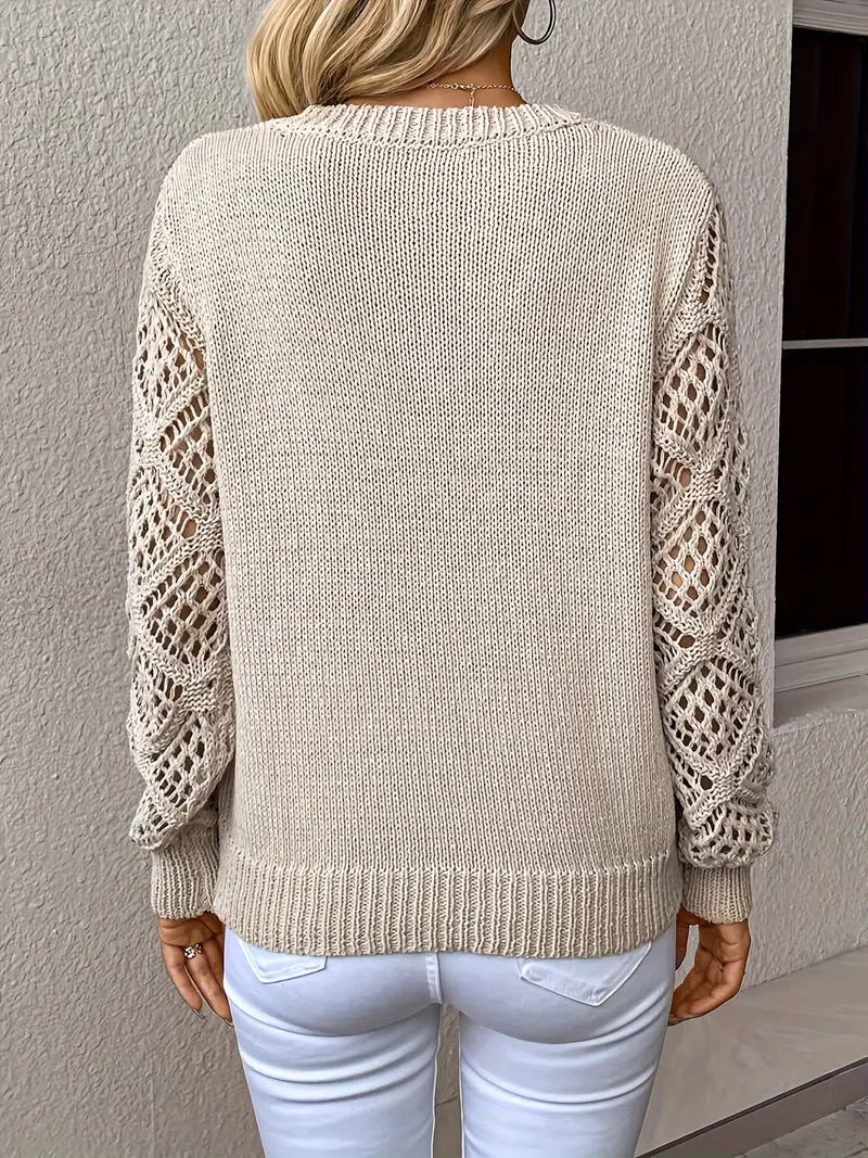 Drune | Lässiger Gestrickter Schicker Pullover