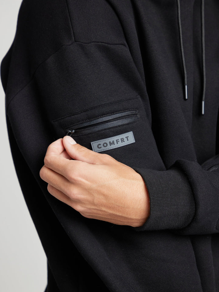Drune | Cozy travel hoodie with airplane mode graphic