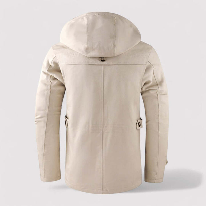 Drune | Herren wasserdichte Winterjacke mit Kapuze