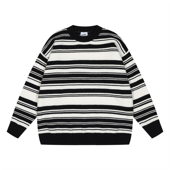 Drune | Herren gestreiftes Sweatshirt