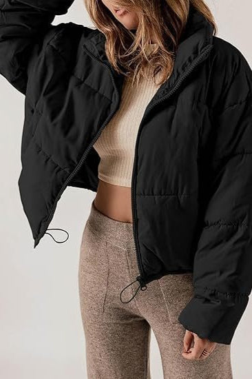 Drune | Schlichte gestepptes Puffer-Jacke