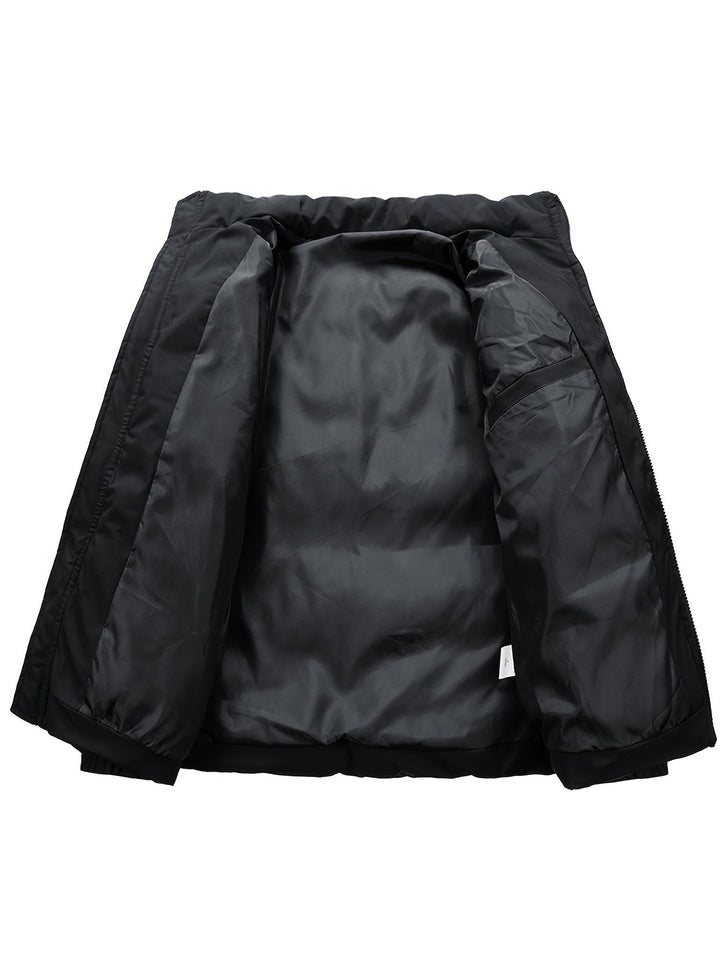 Drune |  Winter Steppjacke mit Reißverschluss - Gefütterte Winddichte Pufferjacke für kalte Tage