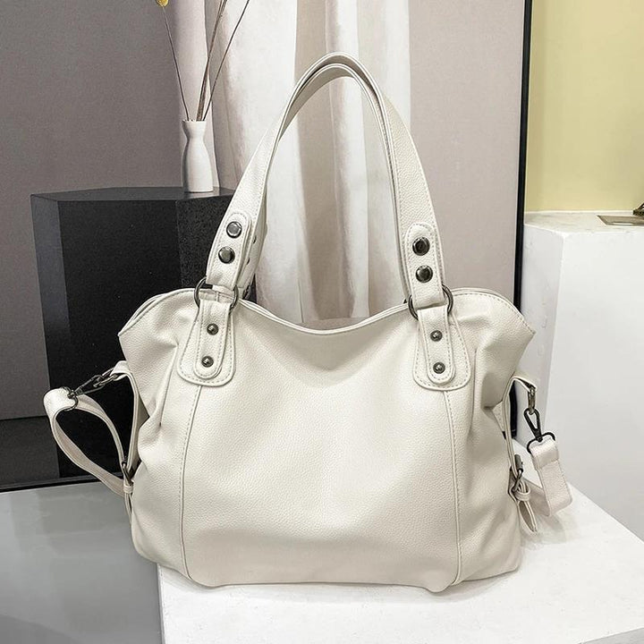 Drune | Luxe Lederne Damen Schultertasche