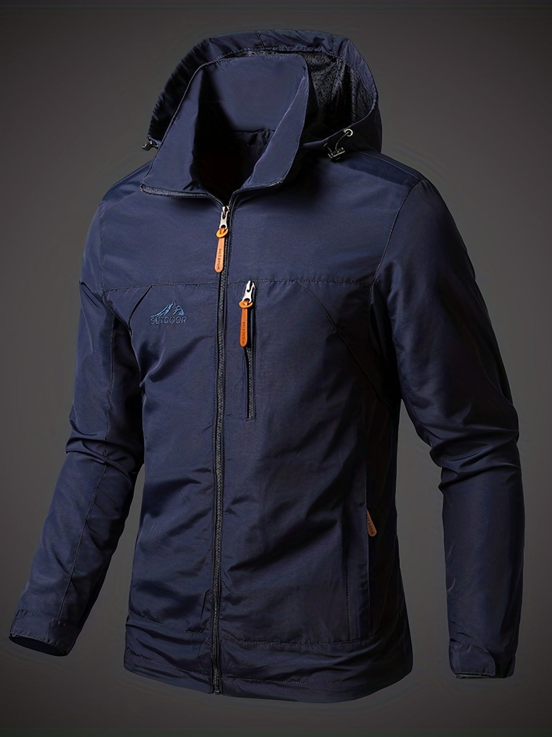 Drune | Wasserabweisende Herren Softshelljacke Mit Kapuze