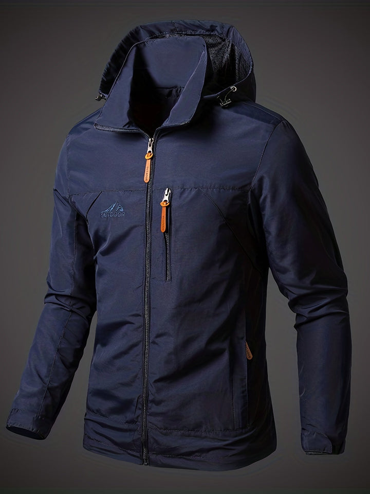 Drune | Wasserabweisende Herren Softshelljacke Mit Kapuze