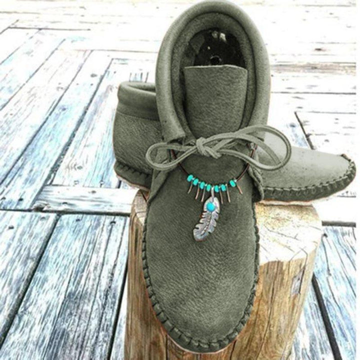 Drune | Orthopädische Stiefel Aus Veganem Leder