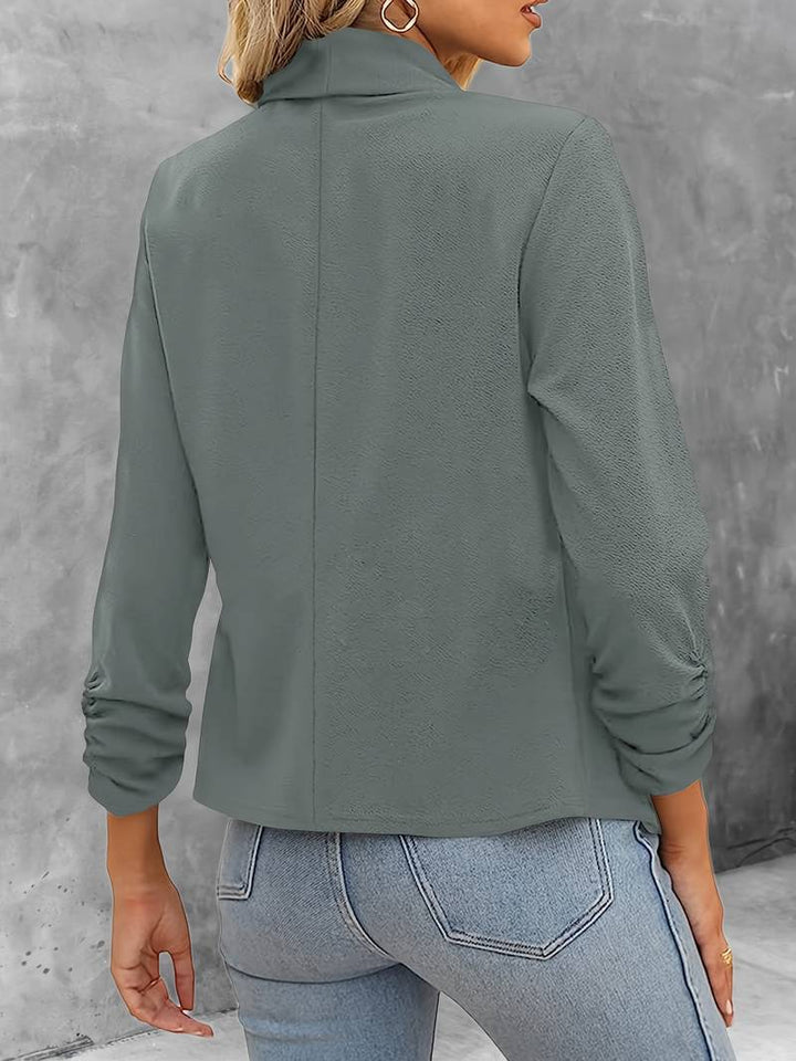 Drune | stilvoller blazer mit offener vorderseite