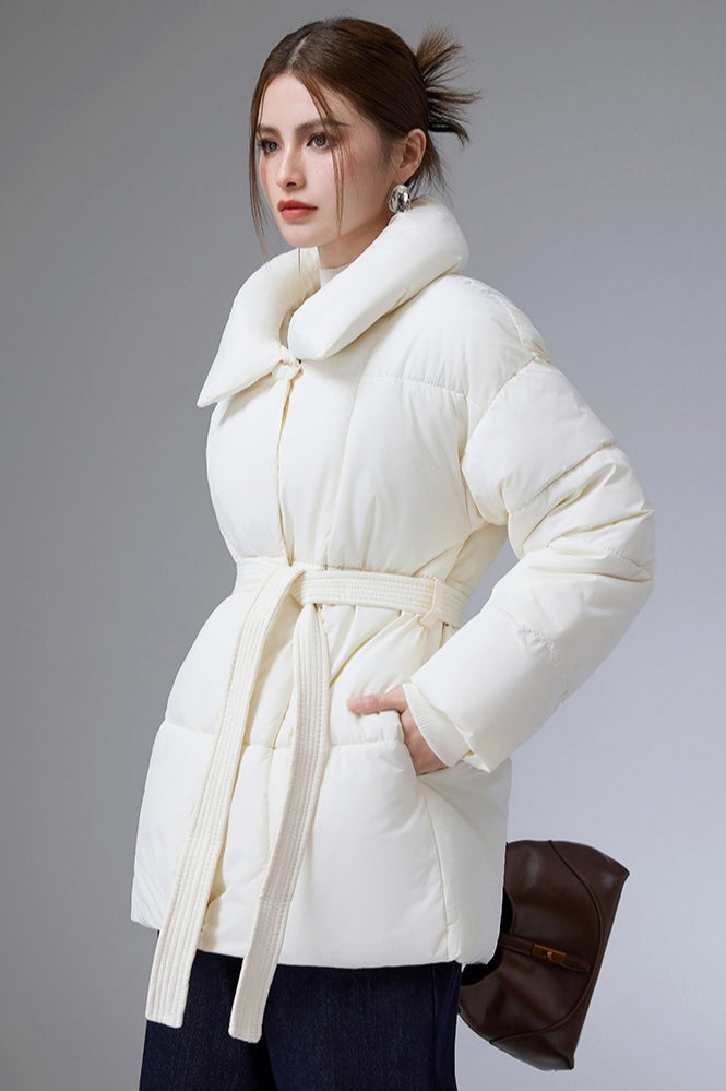Drune | Lässige Gekürzte Baumwoll-Pufferjacke