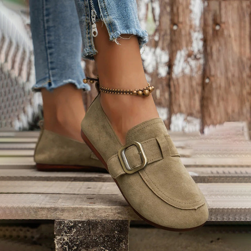 Drune | Vintage Bequeme Slip-On-Schuhe