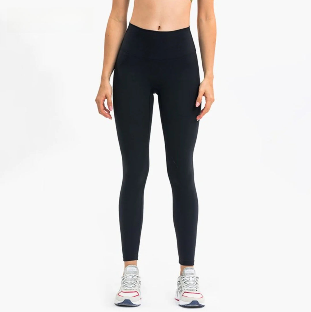 Drune | Hohe Taille Hüfte heben Yoga Sport neun-Punkt-Hose