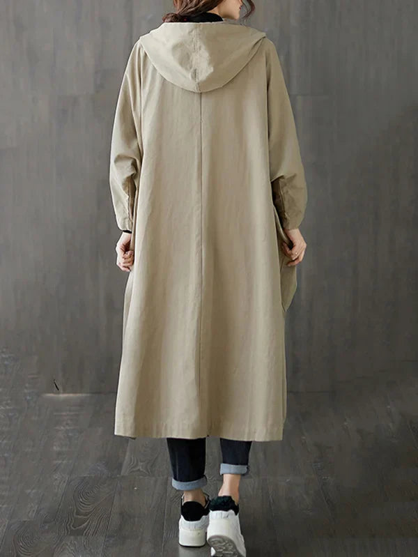 Drune | Langer  Trenchcoat Mantel