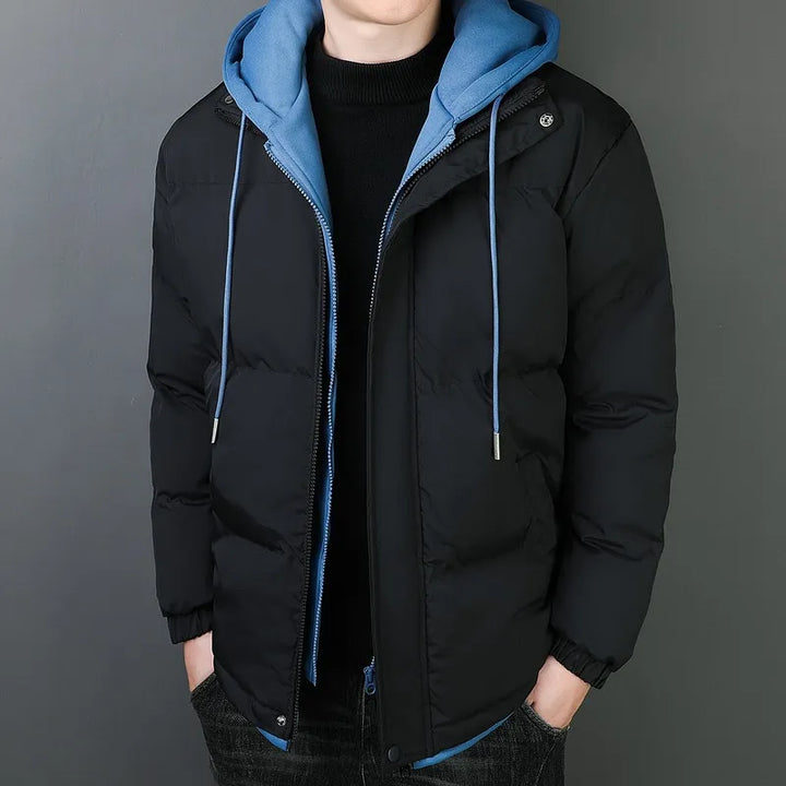 Drune | Herrenjacke aus verdickter Baumwolle mit winddichter Kapuze