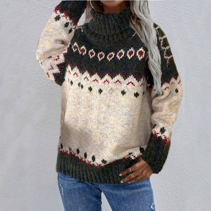 Drune | Warmer Strickpullover im Norweger-Stil
