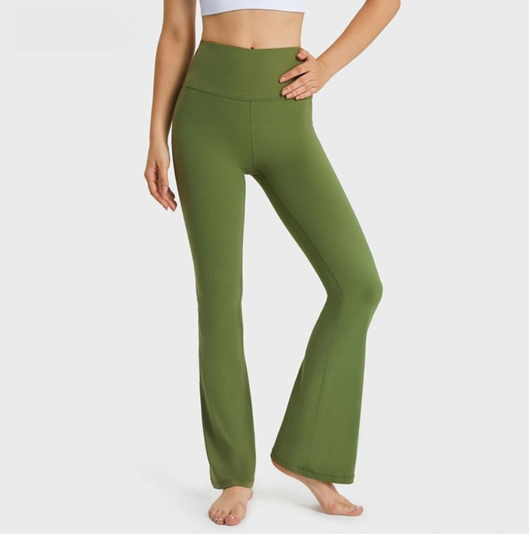 Drune | Hohe Taille nackt atmungsaktiv Yoga Sport Neun-Punkt-Hose
