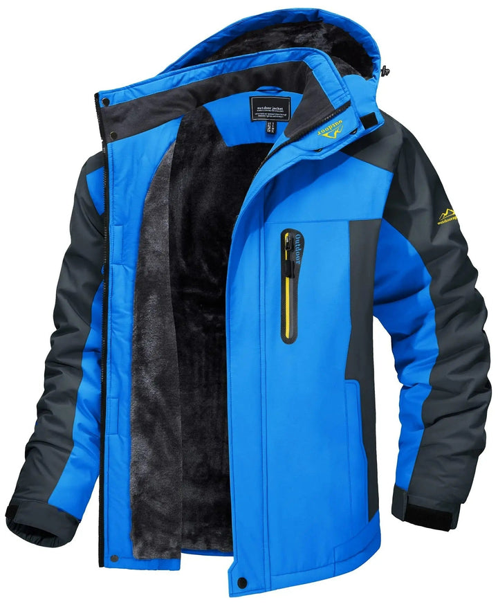 Drune | Wasserdichte Jacke mit Fleece-Futter