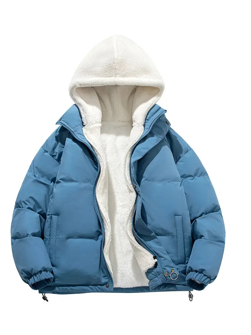 Drune | Warme Winterjacke mit Kapuze und weicher Fütterung für Damen