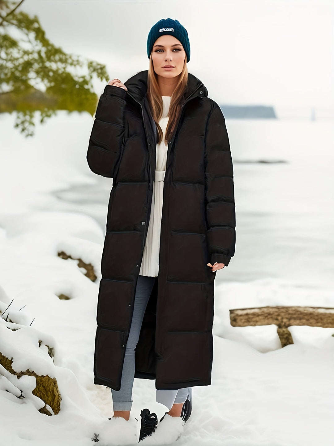 Drune | Langer Warmer Wintermantel