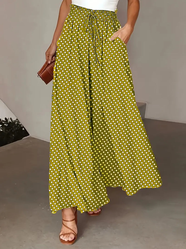 Drune | Elegante und Schicke Hose mit Weitem Bein