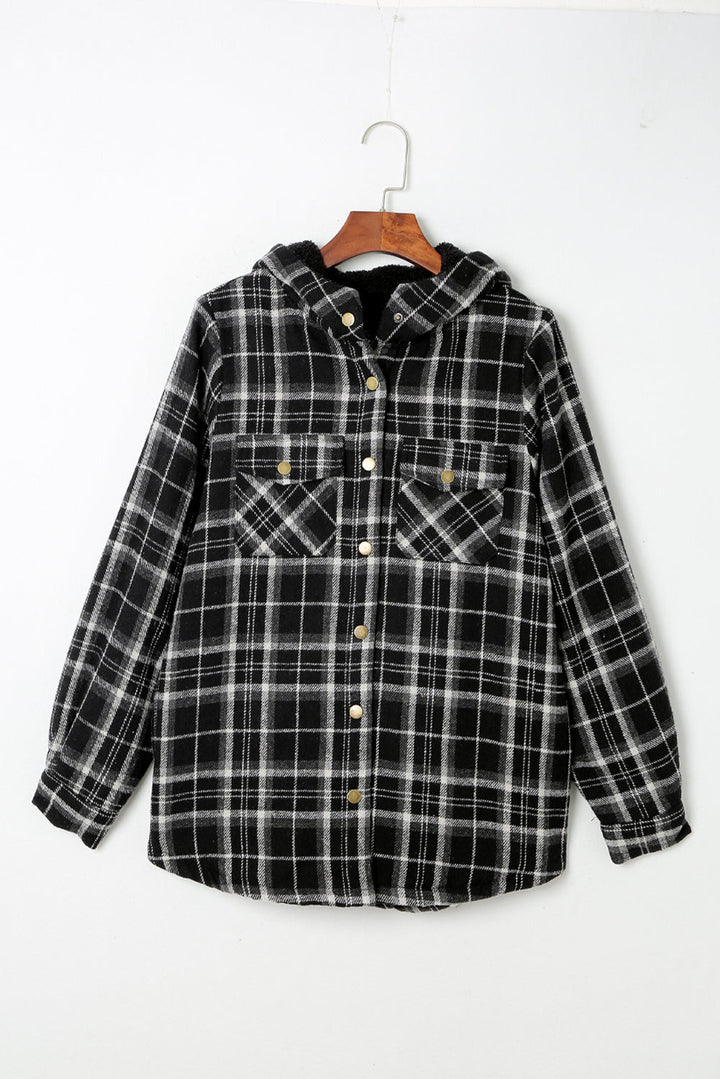 Drune | Gitterjacke mit Plüschfutter Warm und Stilvoll Ideal Für Den Alltag