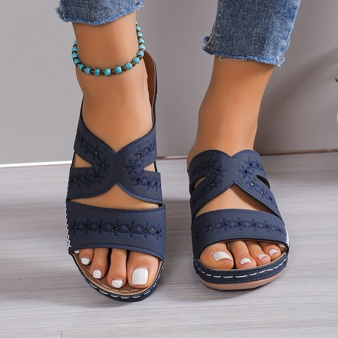 Drune | Atmungsaktive Schuhe Mit Riemen Aus Leder