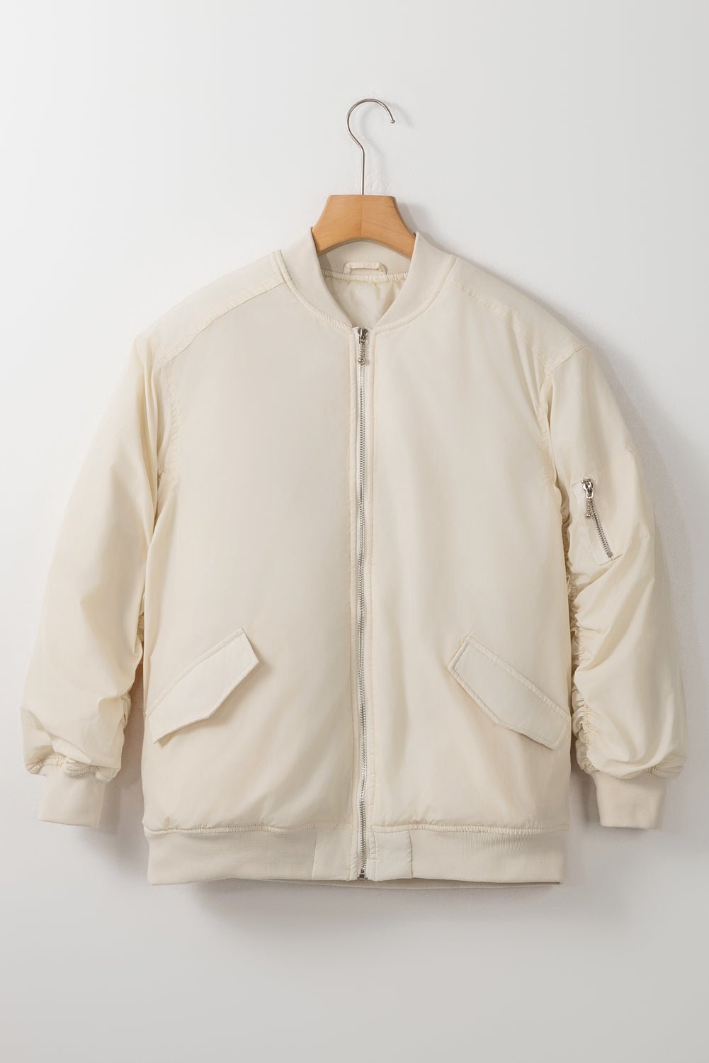 Drune | Bomberjacke - Satin-Finish - Leichte Schicht - Lässiger Streetstyle
