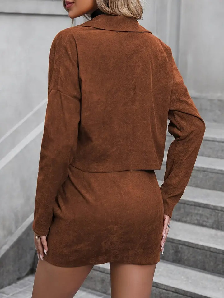 Drune | Drop-Shoulder-Outfits und hochtaillierter Rock