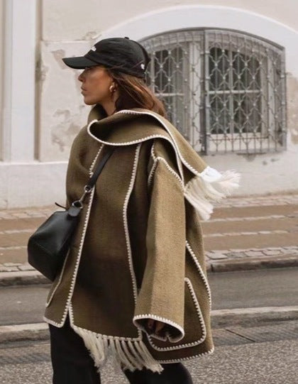 Drune | Damen-Cape-Mantel