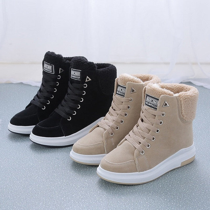 Drune | Bequeme Winter-Schneestiefel für Frauen mit Pelzfutter