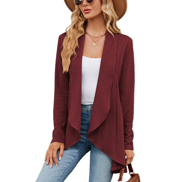 Drune | Langärmelige Jacke für Damen In Uni-Farbe