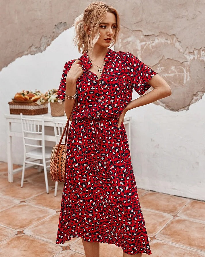 Drune | Flowy Boho Stil Kleid