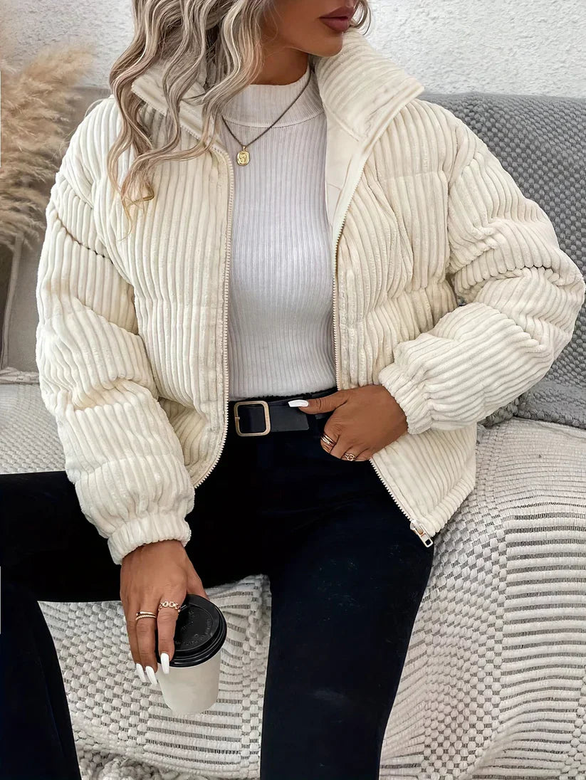 Drune | Warme Fleece Winterjacke für Frauen - Perfekt für Outdoor-Aktivitäten