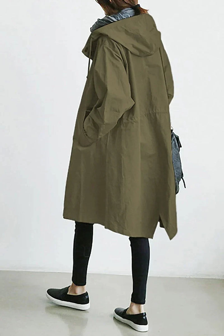 Drune - Windbreaker-Jacke mit Kapuze