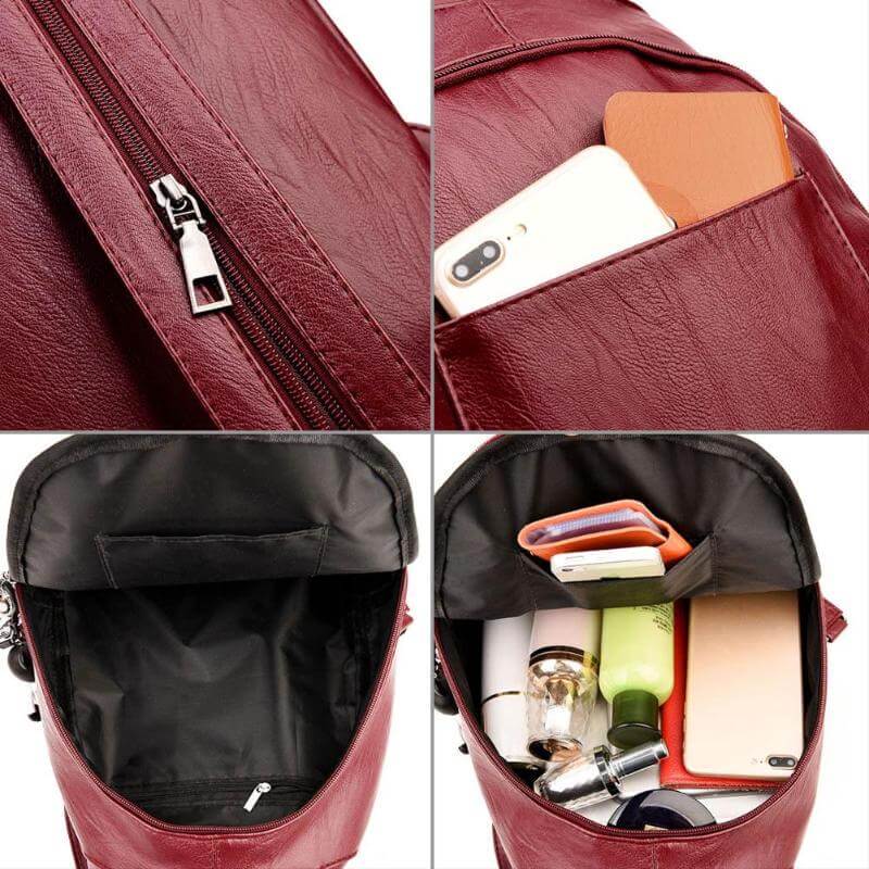 Drune | Leder Rucksack Zeitlose Eleganz Und Praktische Funktionalität