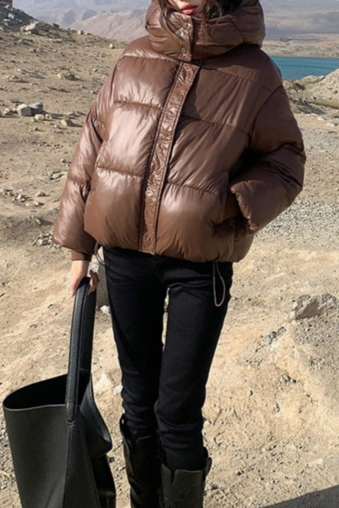 Drune | Plüschgefütterte Übergroße Pufferjacke
