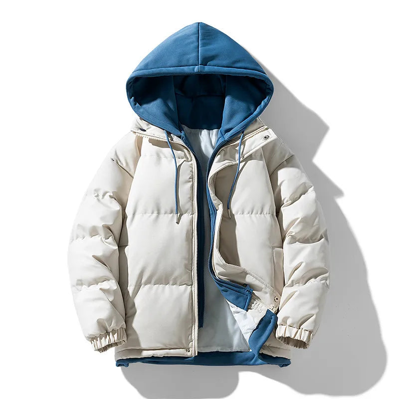 Drune | Herrenjacke aus verdickter Baumwolle mit winddichter Kapuze
