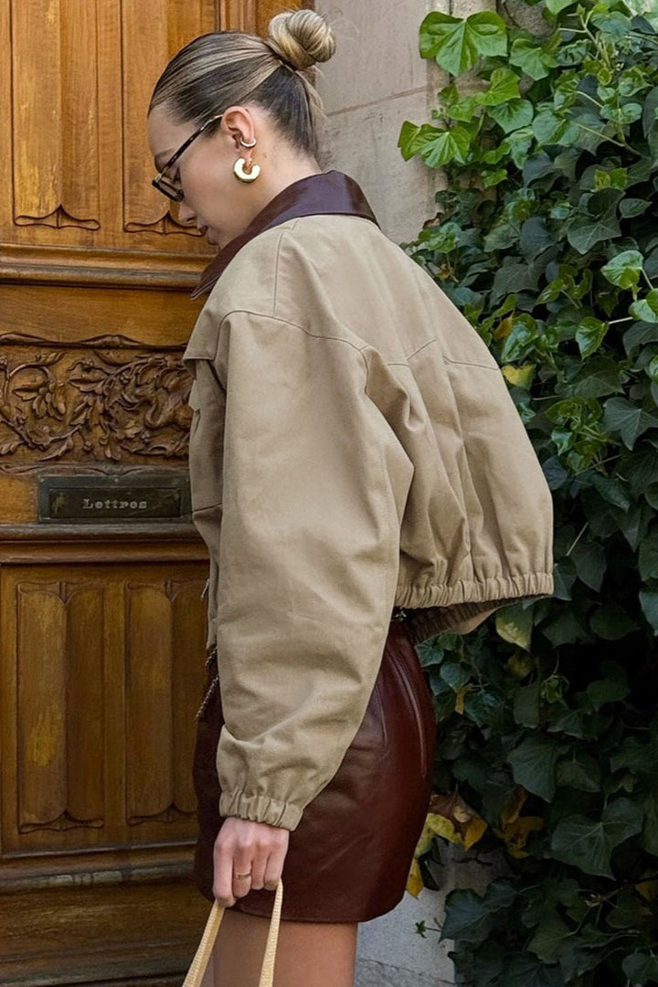 Drune | Farbe Lockeres Fit Jacke