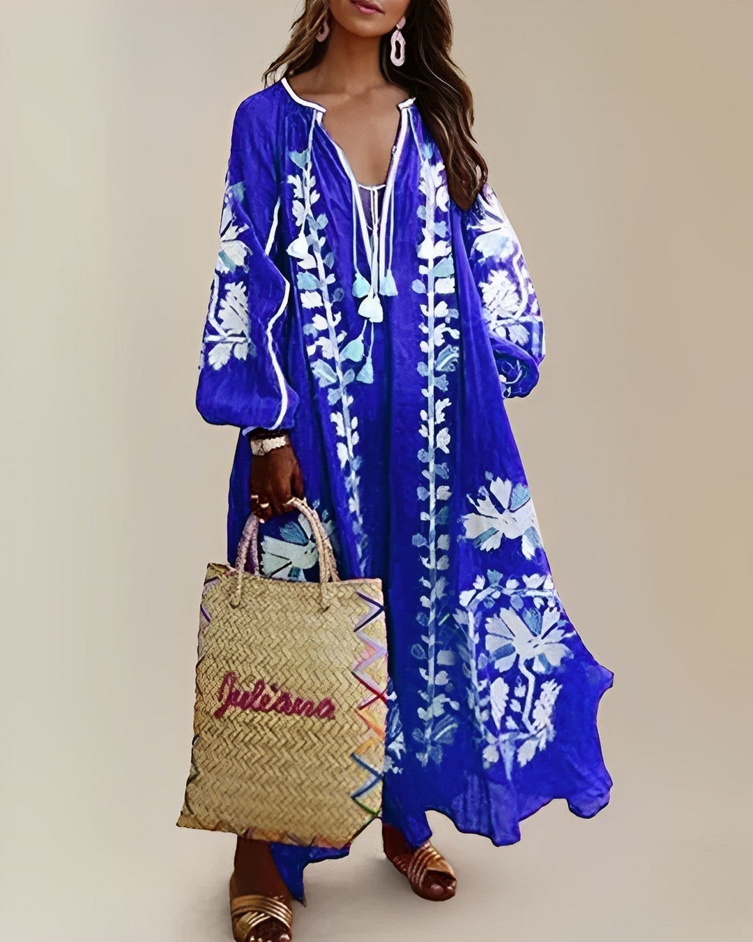 Drune | Retro Boho Loose Kleid